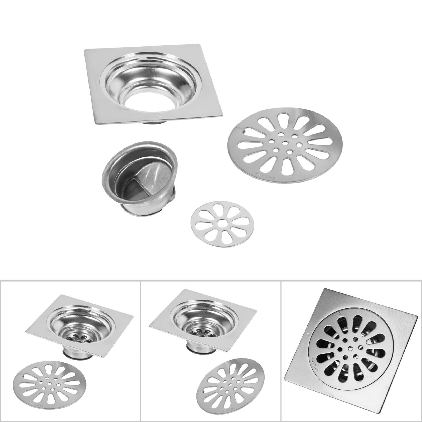 Floor Drain Thick Stainless Steel Antiodor Bathroom Floor Drain Cover