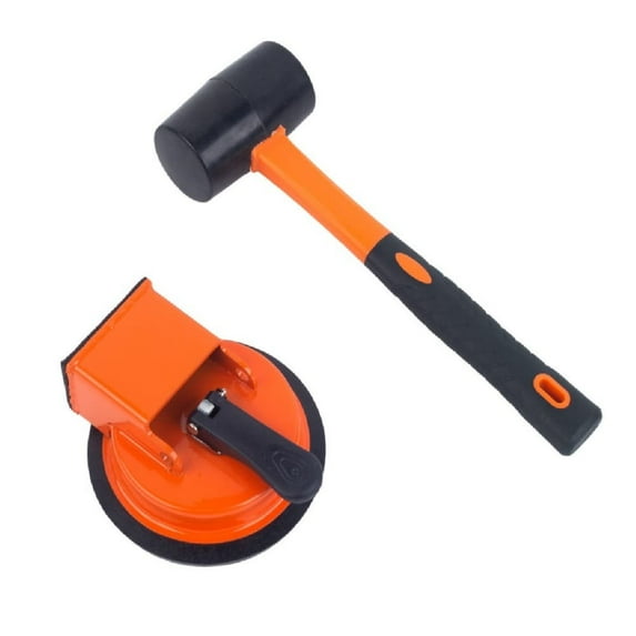 Floor Gap Fixer Tool Rubber Hammer Glass Lifting Suction Cup Floor Gap Repair Tool For Wood Tile Vinyl Flooring Tools