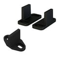 thumbnail image 1 of Floor Guide Set for Sliding Door Sets, Black Plastic by Stone Harbor Hardware, 1 of 1