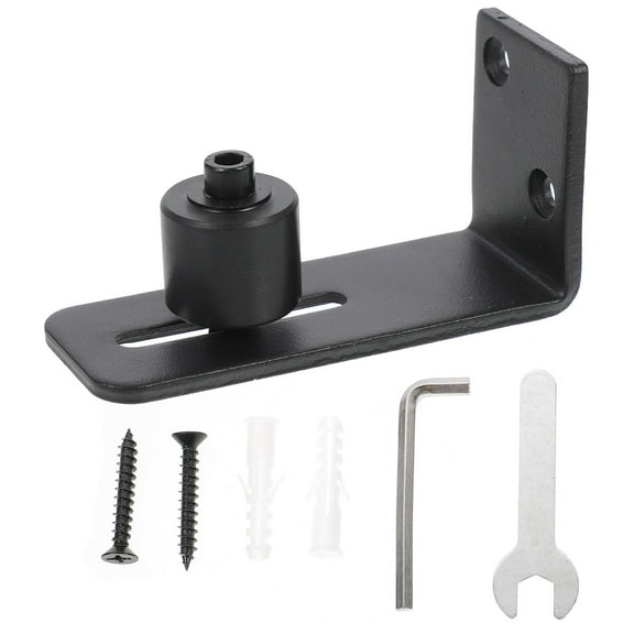 Floor Guide Swing Stop Barn Door Ground Limiter Sliding Gate Hardware Bottom Roller Carbon Steel