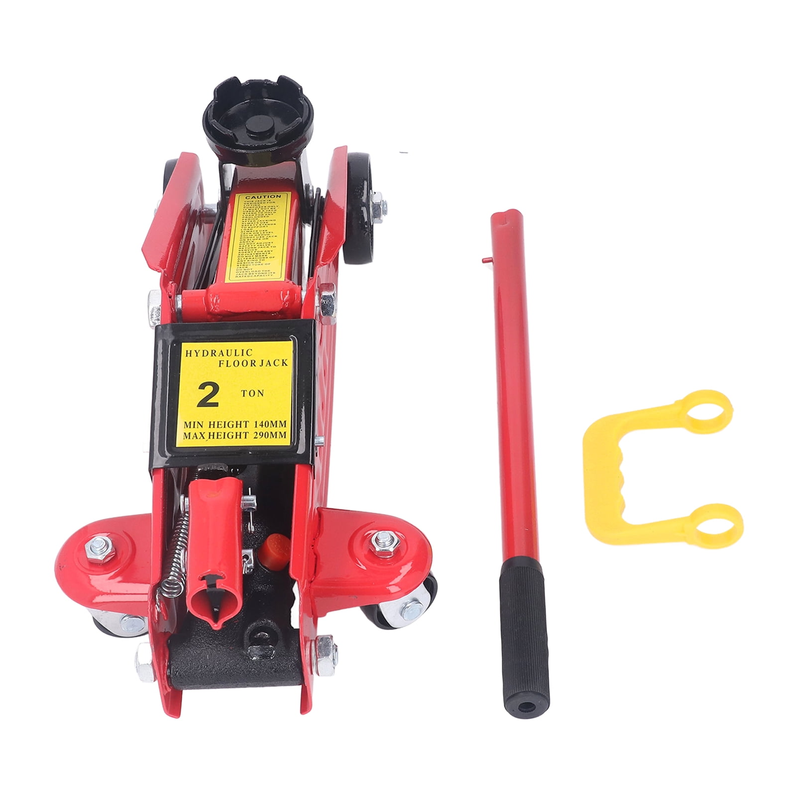 Floor Jack 2T Hydraulic Trolley Jack 140?290mm with Swivel Wheels for ...
