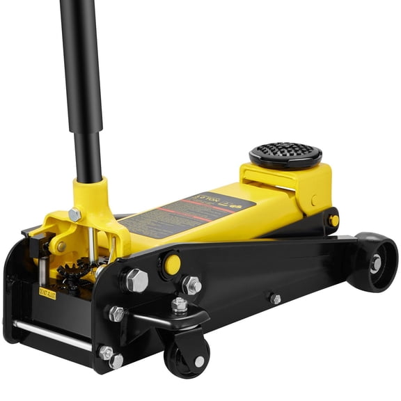 Grace Paws Floor Jack Low Profile Racing 3 Ton Heavy-Duty Steel 1-Pack