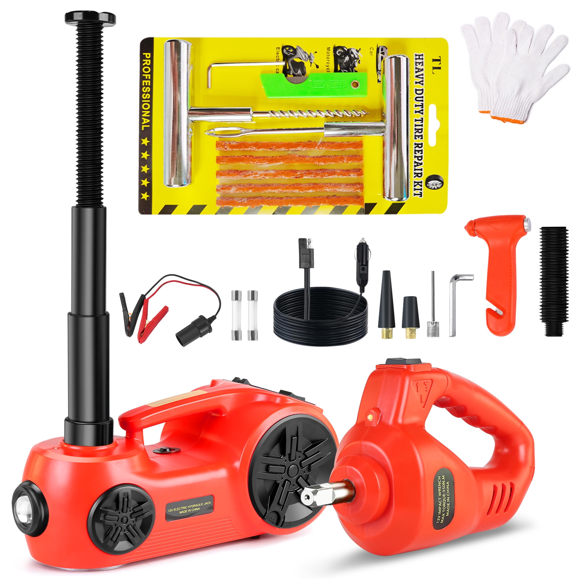 Floor Jack 5 Ton Capacity Fast Lift Service Jack, Steel Heavy Duty Car ...