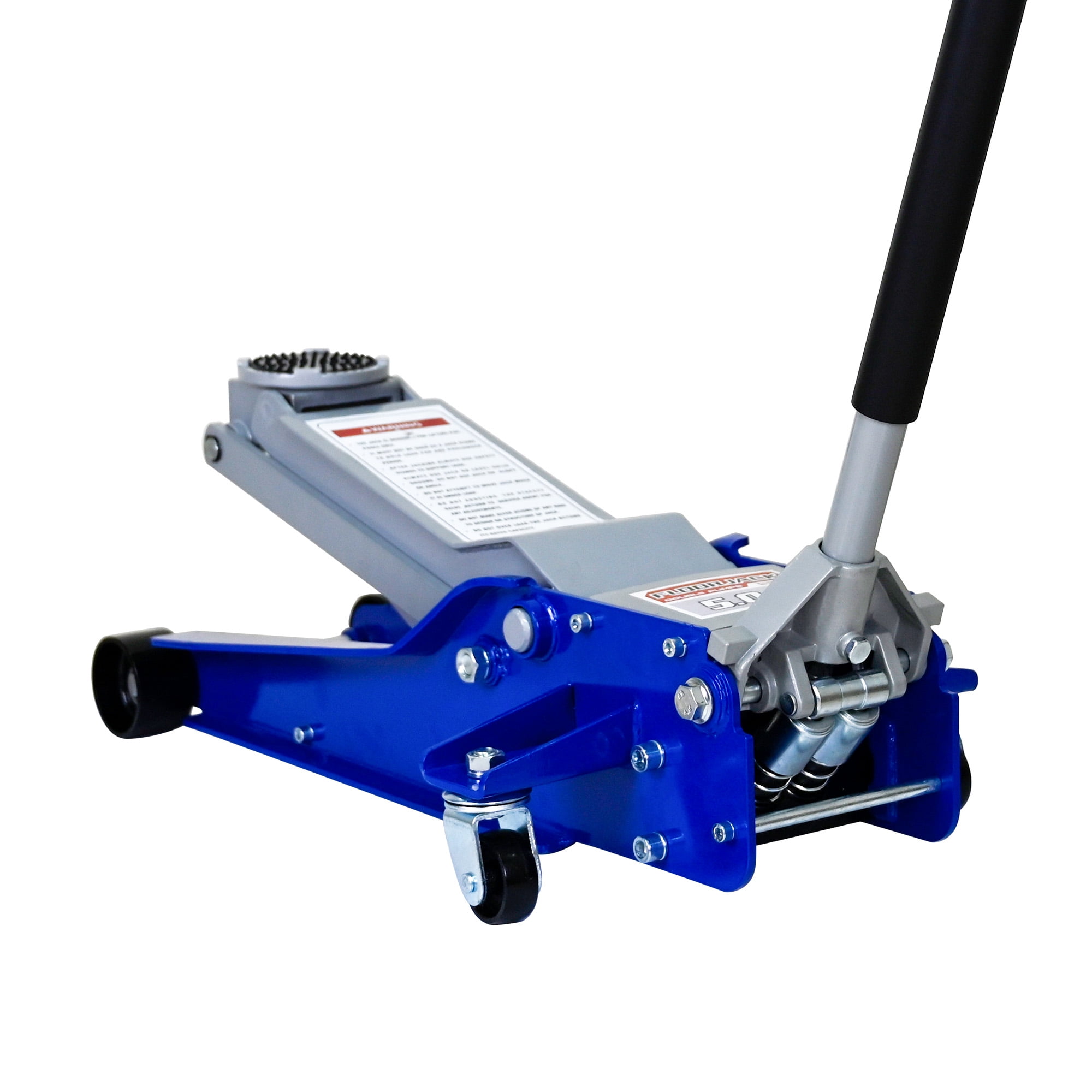 Floor Jack, 5 Ton Low Profile Floor Jack, HeavyDuty Steel Racing Floor Jack with dual Piston