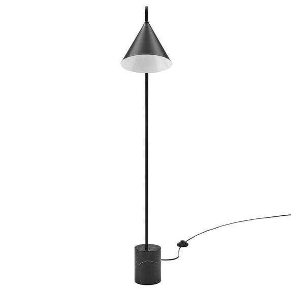 Floor Lamp Light, Black, Metal, Living Kitchen Cafe Bistro Hospitality Restaurant, Modern Contemporary HB36249