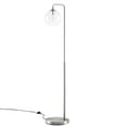 thumbnail image 1 of Floor Lamp Light, Silver, Glass, Metal, Modern Contemporary Mid-Century Farmhouse, Mid Century Living Kitchen Cafe Bistro Restaurant Hospitality, 1 of 9