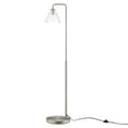 thumbnail image 1 of Floor Lamp Light, Silver, Glass, Modern Contemporary Mid-Century Industrial, Mid Century Living Kitchen Cafe Bistro Restaurant Hospitality, 1 of 9