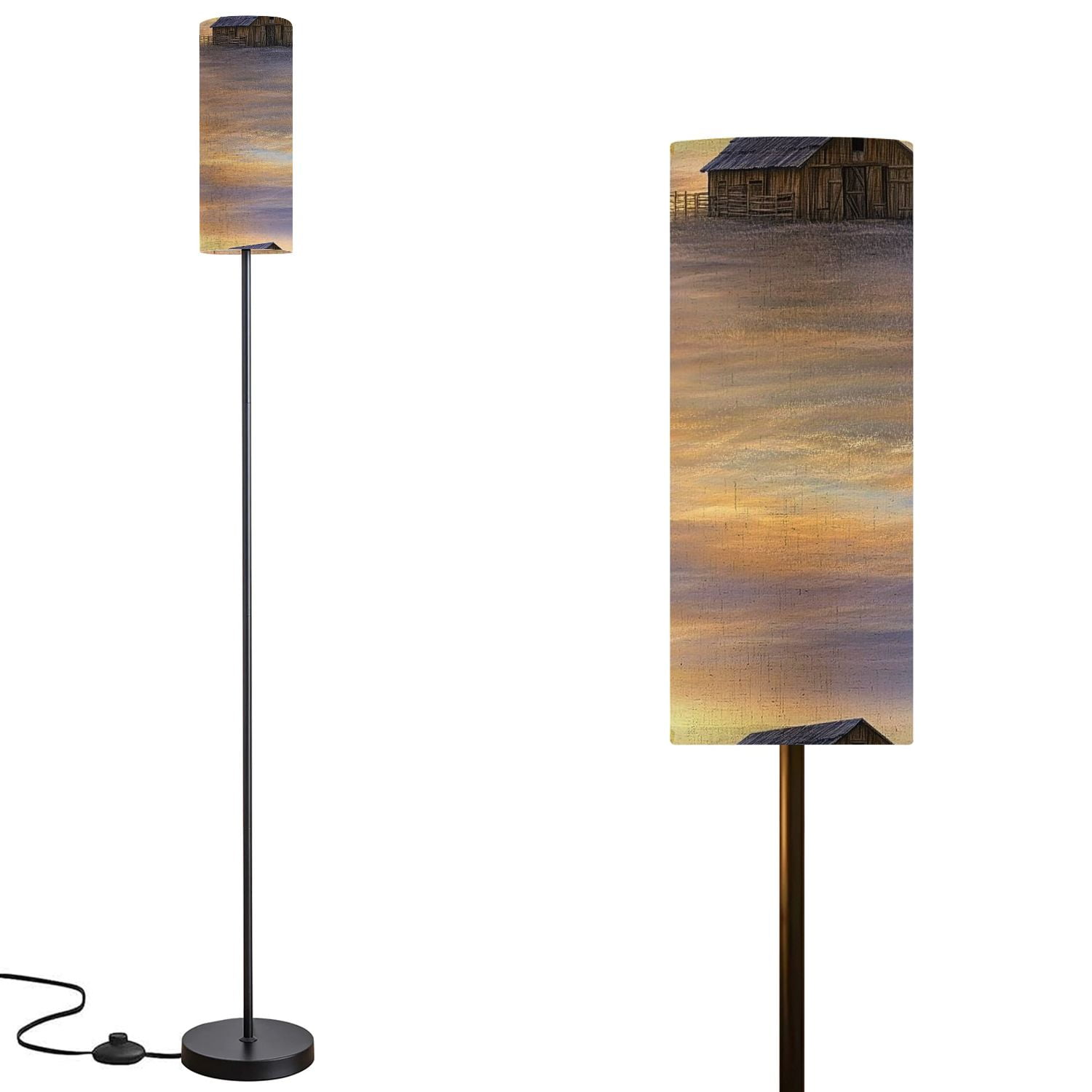 Floor Lamp for Living Room Bedroom Office with 3 Color Temperature LED ...