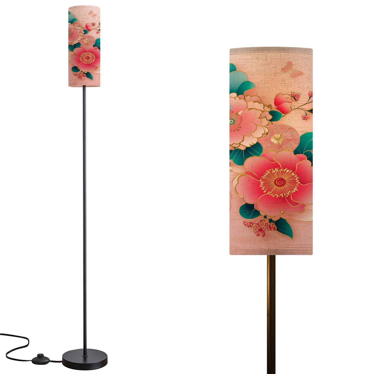 Floor Lamp for Living Room Bedroom Office with 3 Color Temperature LED ...