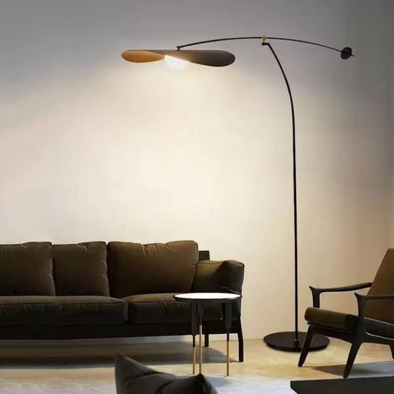 Floor Lamp, Nordic Style Standing Lamp with Creative Design for Living Room, 1-Pack