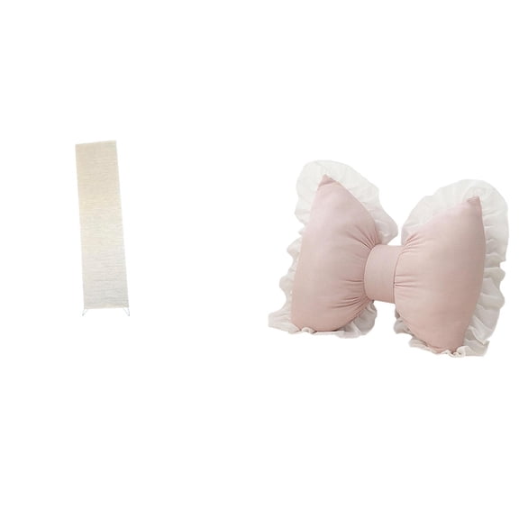 Floor Lamp Shade Bow Cushion Pillow Soft Paper Material for Modern Living Room Bedroom Study Office Decor