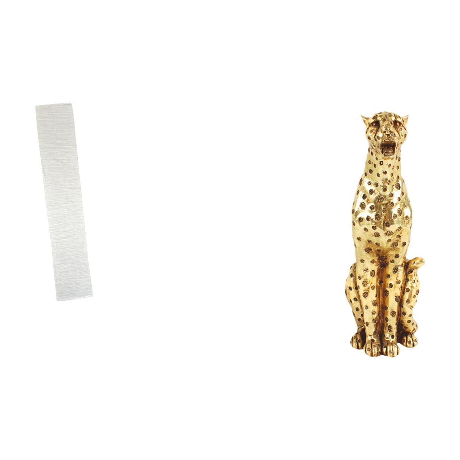 Floor Lamp Shade Cheetah Figurine Light Cover Artistic Paper Material Decorative for Living Room and Office
