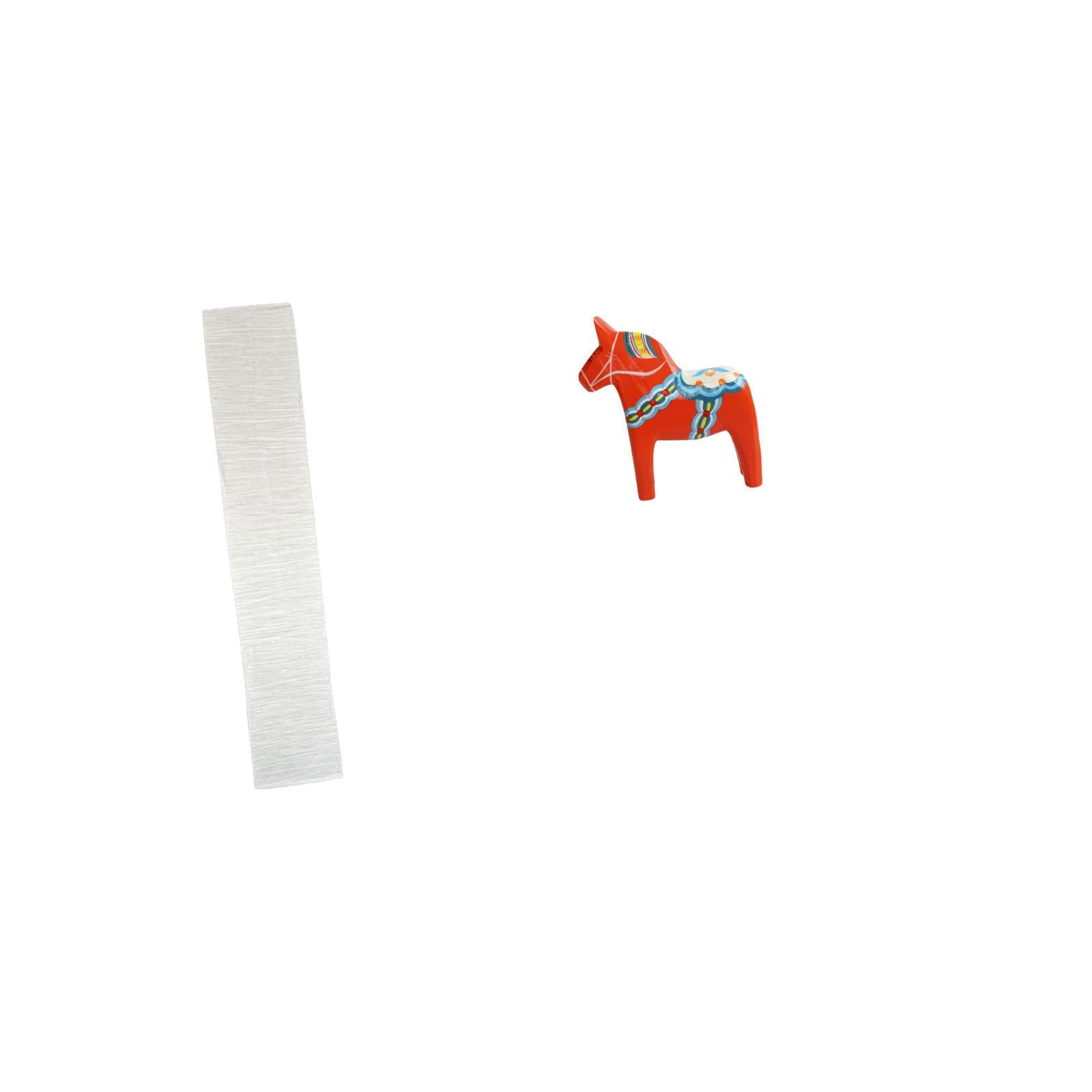 Floor Lamp Shade Dala Horse Statue Animal Sculpture Wood Paper Material for Living Room Bookshelf Decor