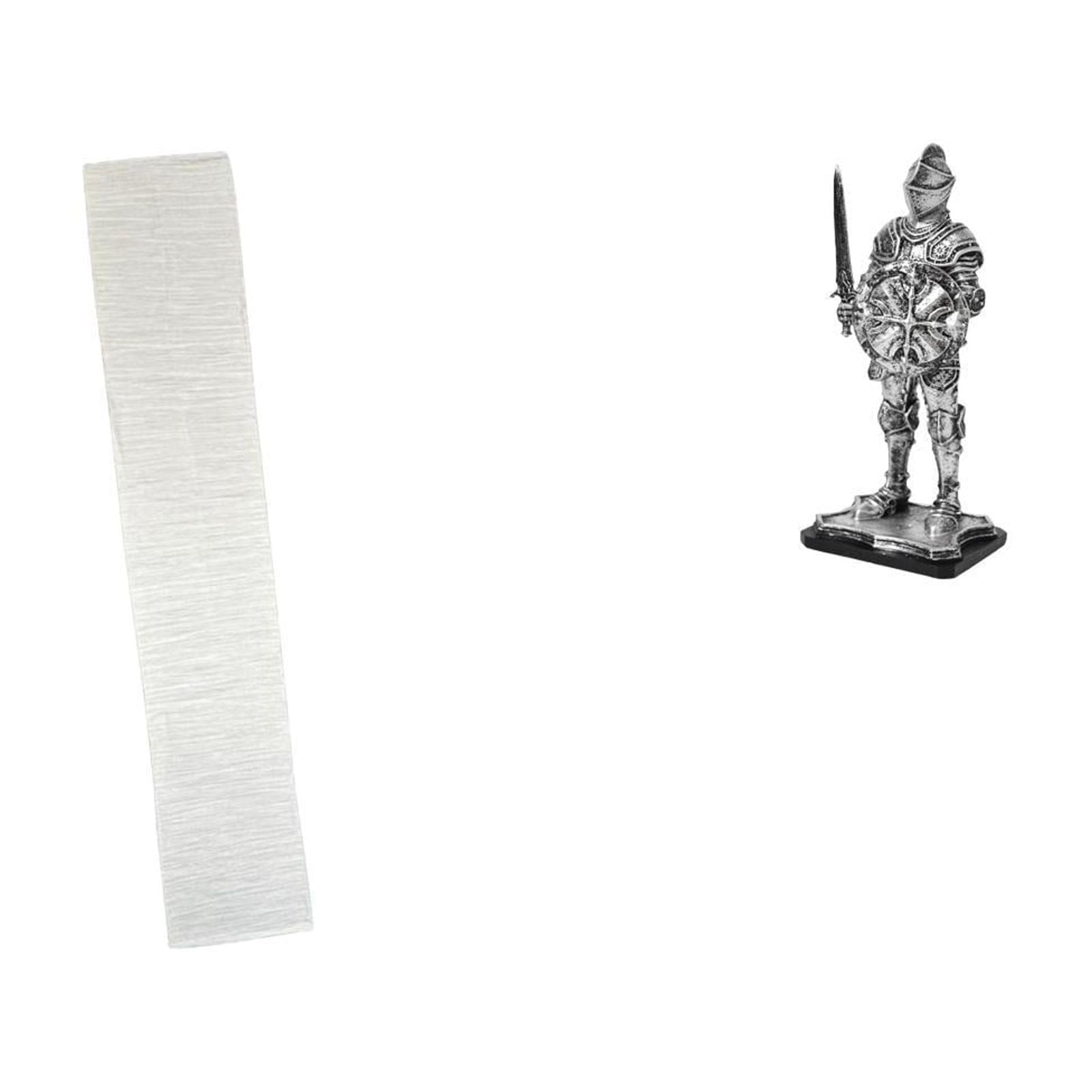 Floor Lamp Shade Knight Statue Desktop Figurine Premium Paper and Resin for Living Room Office Bookshelf Decor