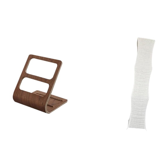 Floor Lamp Shade Remote Control Holder Desktop Storage Box Wood Paper Material for Cozy Office Living Room