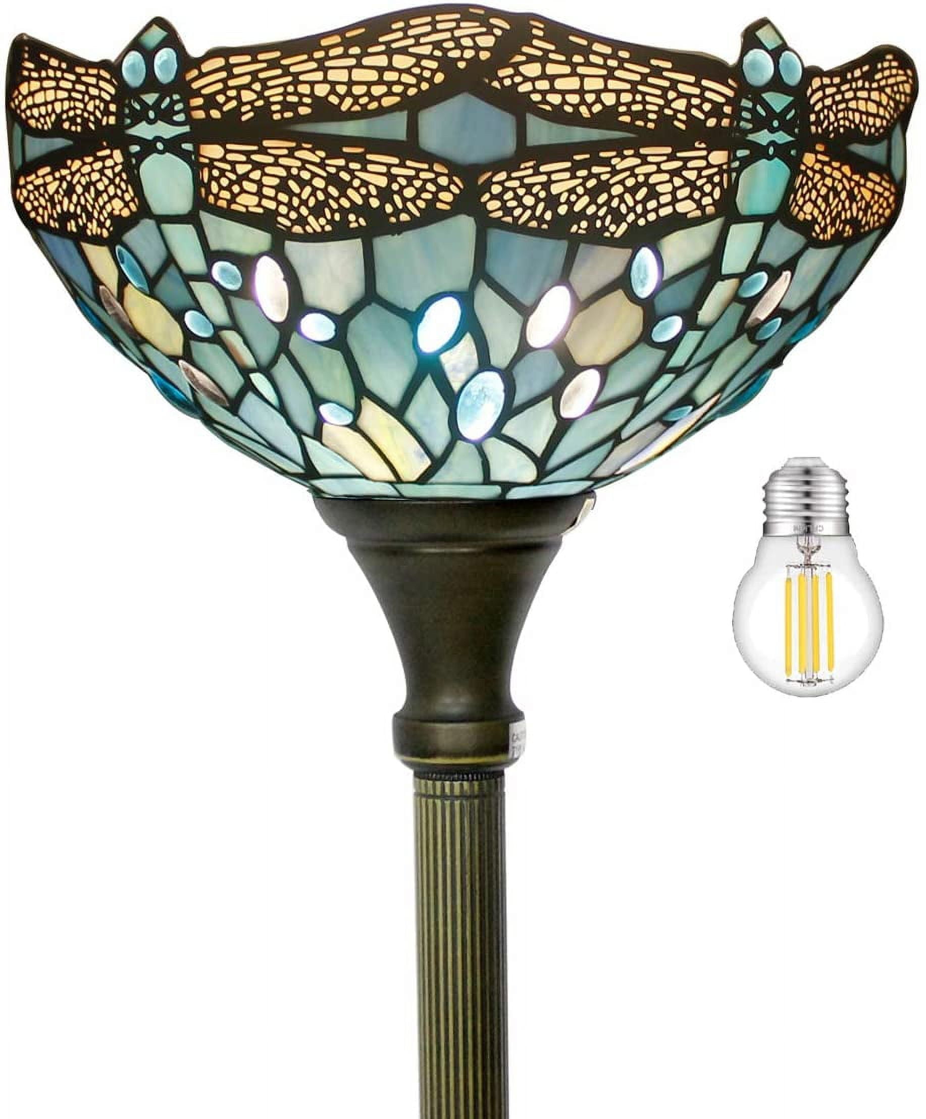 Tiffany pole lamps deals