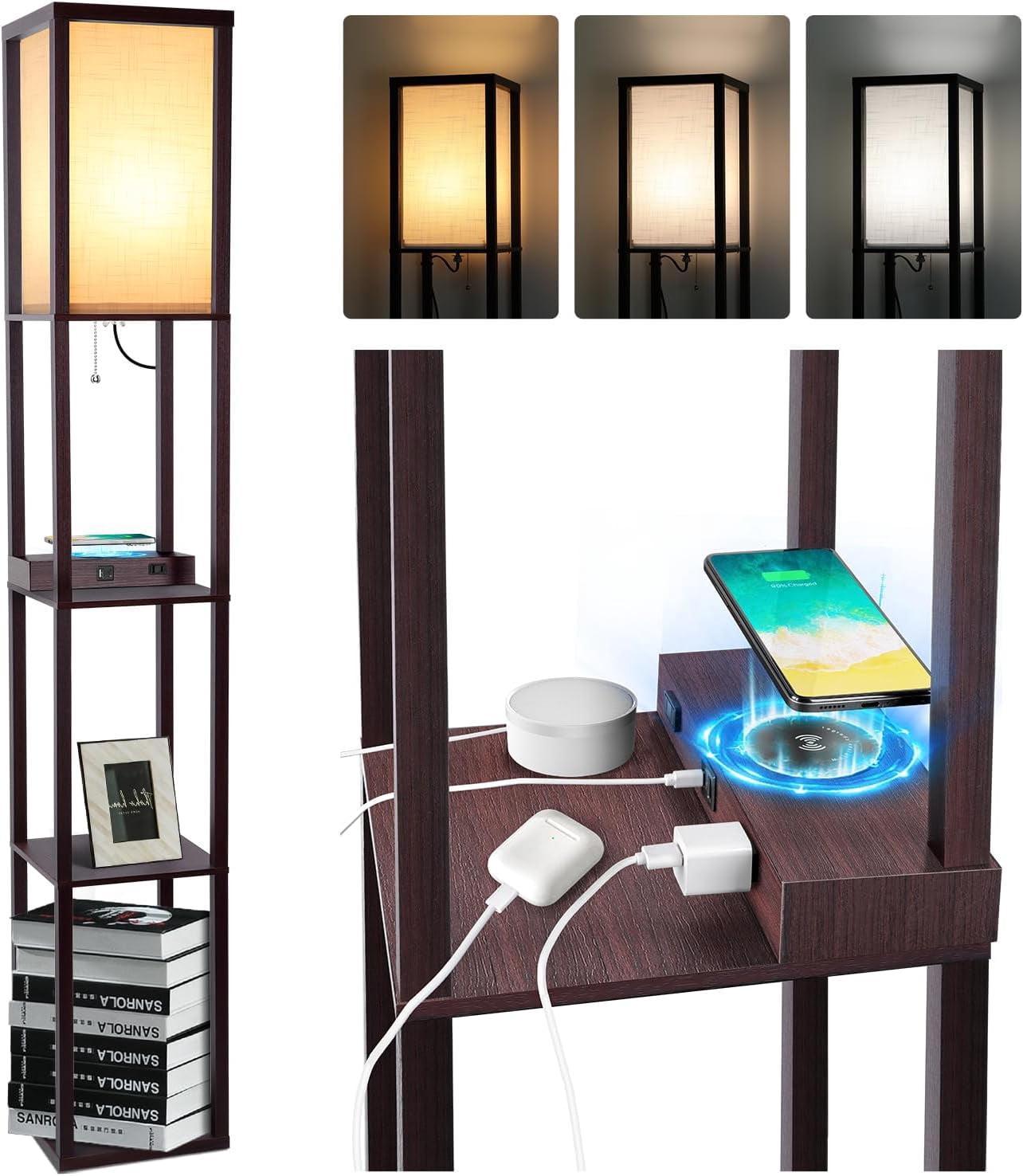 Floor Lamp With Usb