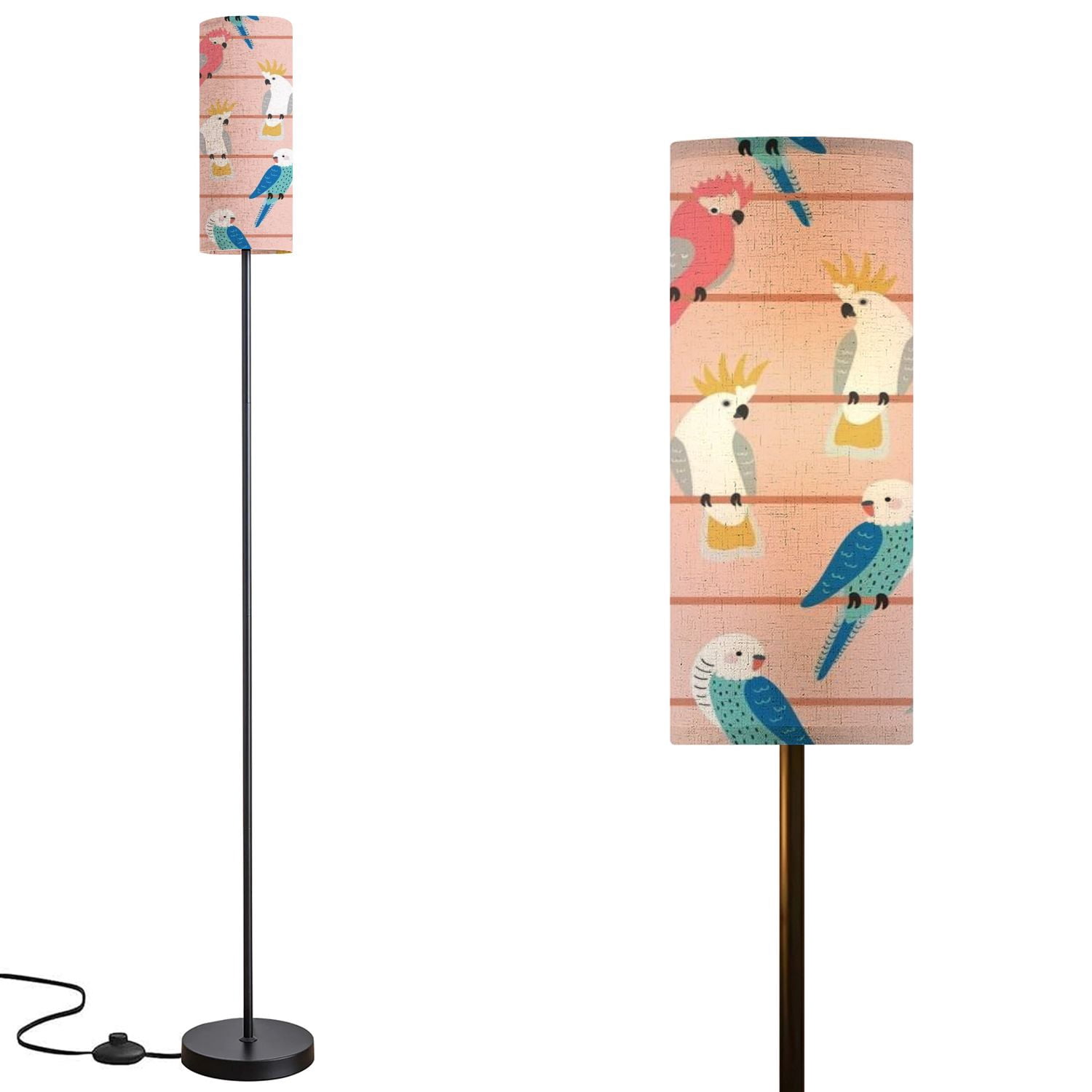 Image showcasing Floor Lamp for Living Room with 3 Color Temperature Seamless Repeat ...