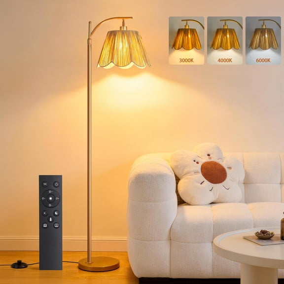 Floor Lamp for Living Room with 3 Color Temperatures