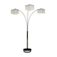 thumbnail image 1 of Floor Lamp with Three Hanging Crystal Shades, 1 of 5