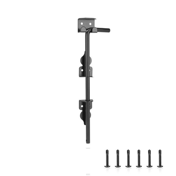 Floor Latch Solid Thickened Latch Heavy Duty Cane Bolt Ground Latch for Wood Fences