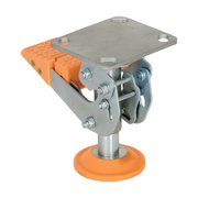 Floor Lck,Top Plate,6-1/2 in H,6 in Cstr FL-LKH-6