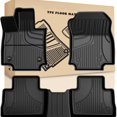 thumbnail image 1 of Floor Liners Fit for Toyota RAV4 2019-2025 (Not Fit Hybrid): All Weather Automotive Floor Mats - 1st & 2nd Row Full Set Rubber Floor Liners - Anti Skid Car Mats, 1 of 5