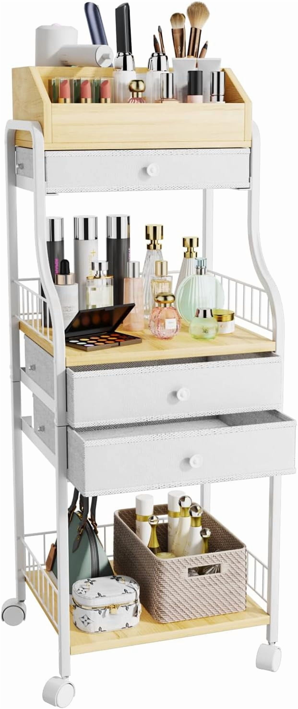 Skin Drawer Floor Makeup Organizer Storage - Vanity Skincare Make Up Organizers and ...