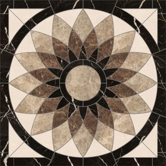 Floor Marble Medallion 32''x32''