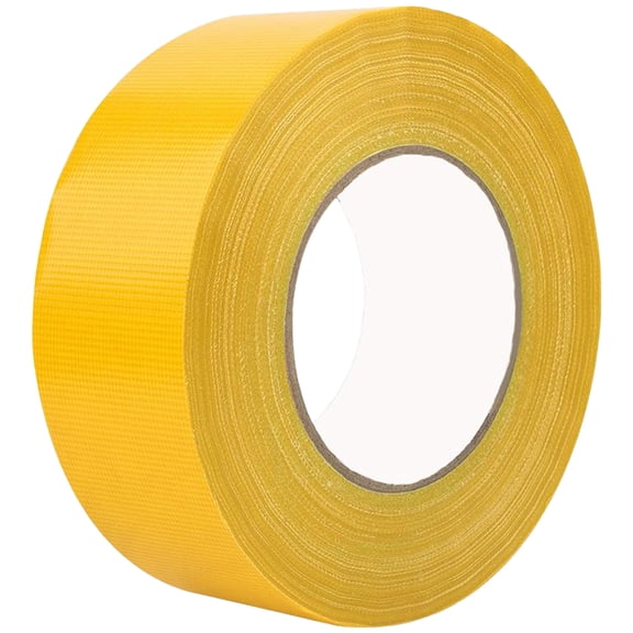 Floor Marking Tapes Vinyl Floor Tape Yellow Marking Adhesive Caution Warning Safety for Indoor Outdoor Warehouses Factories Parking Lots Gyms 1.2Inch x 32.8Ft DIY