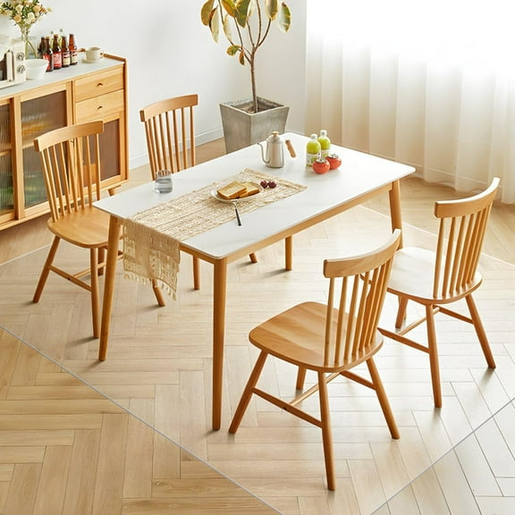 Floor Mat, Area Rug for Dining Room, 7' X 5' Area Rug for Living Room Bedroom, Slip Resistant Vinyl Mat for Home Office, Outdoor Indoor Waterproof Floor Protector Desk Mat for Kids Pet (Clear)