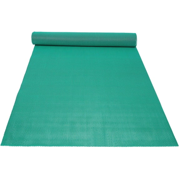 Floor Mat Commercial Home PVC Drainage Floor Mat Mesh Hollow Mats 0.2'' Thick Pool Bath Shower Wet Area Floor Mat Entrance Floor Mat for Kitchen Washroom Restaurant Bars (Green) 118.11X35.43in