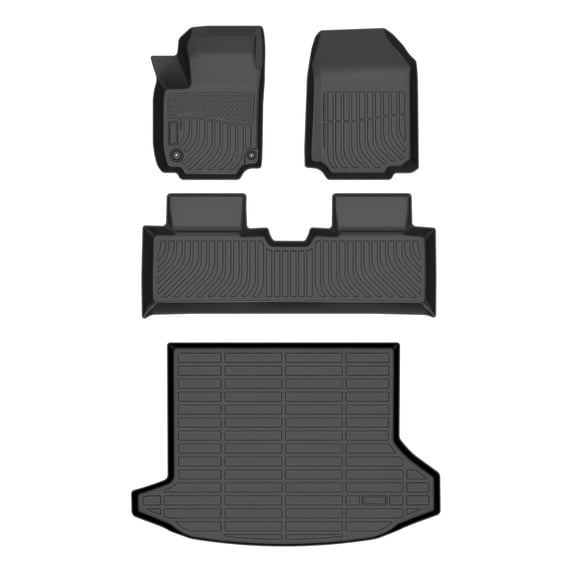 Floor Mat Liners Cargo Mat Fits for 2025-2026 Chevy Equinox& GMC Terrain All Weather Protection, TPE Truck Cargo Liners Floor Mats