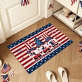 thumbnail image 1 of Floor Mat, Patio Rug, with Classic USA Flag Patriotic Pattern and Wear Resistant Fabric, for Courtyard Layout, Porch Ornament, Outdoor Garden 250th Anniversary, 1 of 6