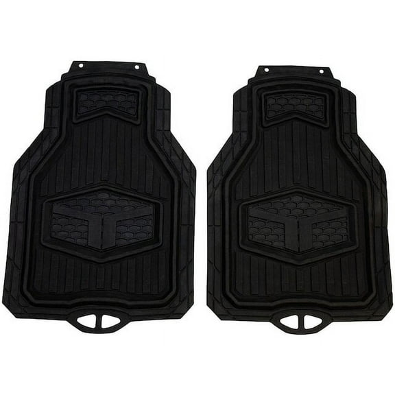 Floor Mat Set 2 Piece - Compatible with 1967 - 1986 Chevy C20 Suburban 1968 1969 1970 1971 1972 1973 1974 1975 1976 1977 1978 1979 1980 1981 1982 1983 1984 1985