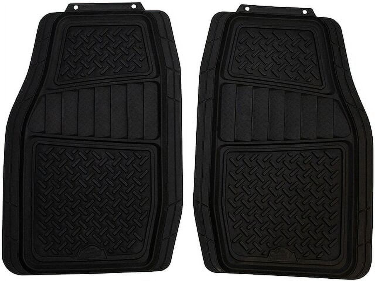 Floor Mat Set 2 Piece - Compatible with 2001 - 2018 Ford Escape 2002 2003 2004 2005 2006 2007 2008 2009 2010 2011 2012 2013 2014 2015 2016 2017