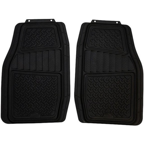 Floor Mat Set 2 Piece - Compatible with 2004 - 2008, 2017 - 2019 Chrysler Pacifica 2005 2006 2007 2018