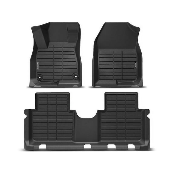 Floor Mat Set 3 - Compatible with 2017 - 2022 Honda CR-V Sport Utility 2018 2019 2020 2021