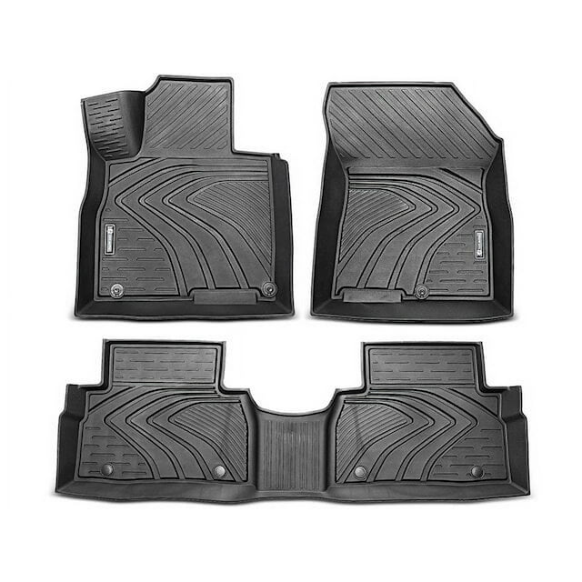 Floor Mat Set 3 Compatible with 2019 2023 Hyundai Santa Fe Sport