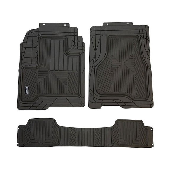 Floor Mat Set 3 Piece - Compatible with 1993 - 1998 Toyota T100 1994 1995 1996 1997