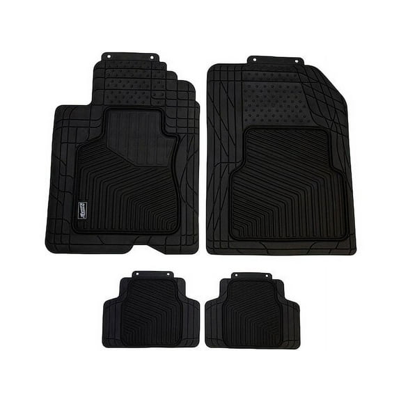 Floor Mat Set 4 Piece - Compatible with 1950 - 1975 Chevy Bel Air 1951 1952 1953 1954 1955 1956 1957 1958 1959 1960 1961 1962 1963 1964 1965 1966 1967 1968 1969 1970 1971 1972 1973 1974