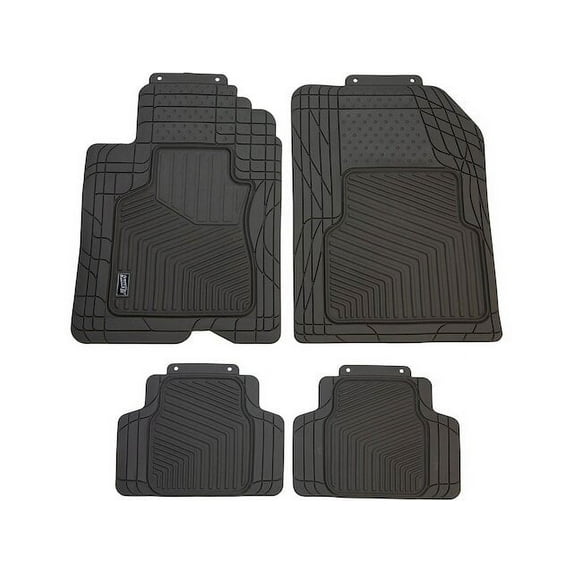 Floor Mat Set 4 Piece - Compatible with 1960 - 1976, 2013 - 2016 Dodge Dart 1961 1962 1963 1964 1965 1966 1967 1968 1969 1970 1971 1972 1973 1974 1975 2014 2015