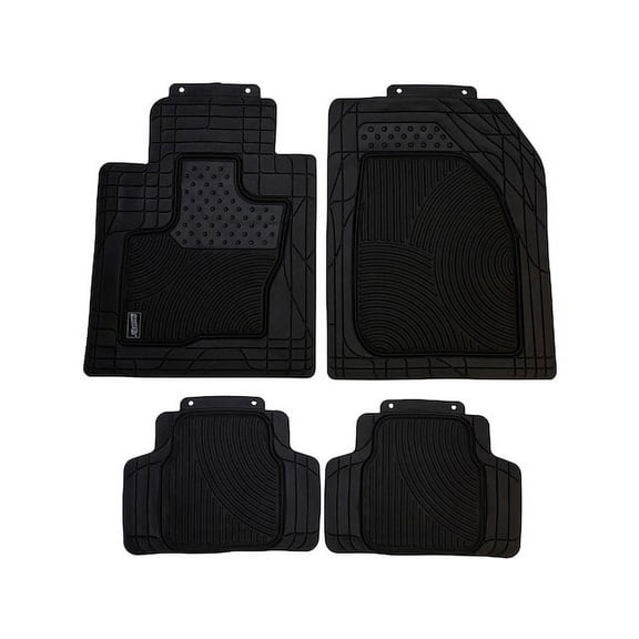 Floor Mat Set 4 Piece - Compatible with 1997 - 2018 Ford Expedition 1998 1999 2000 2001 2002 2003 2004 2005 2006 2007 2008 2009 2010 2011 2012 2013 2014 2015 2016 2017