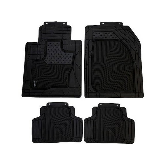 Floor Mat Set 4 Piece - Compatible with 1998 - 2009, 2011 - 2018 Dodge Durango 1999 2000 2001 2002 2003 2004 2005 2006 2007 2008 2012 2013 2014 2015 2016 2017