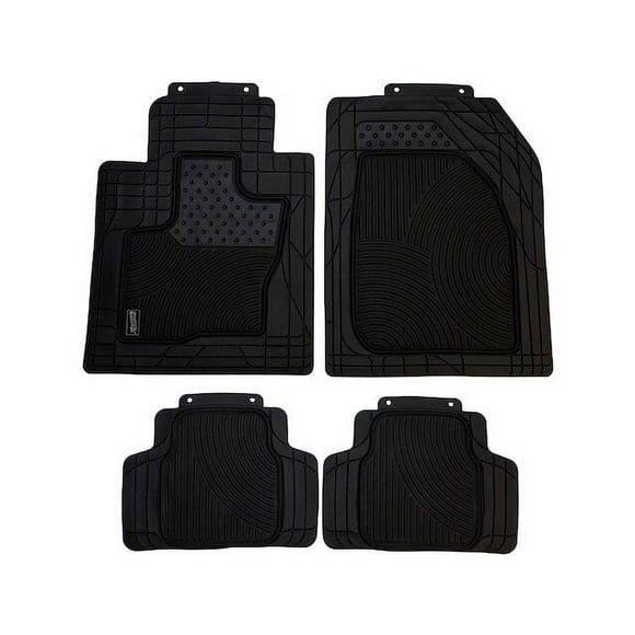 MAXLINER Floor Mats For Chrysler Pacifica (2017) Second Row - Black, All-Weather Protection