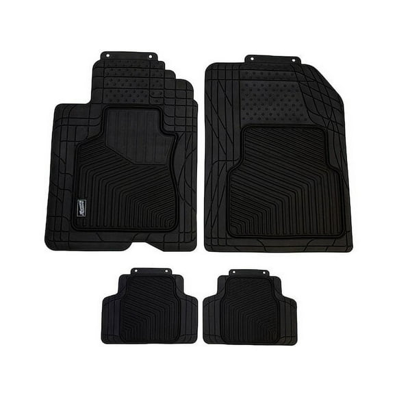 Floor Mat Set 4 Piece - Compatible with 2007 - 2011 Chevy Aveo5 2008 2009 2010
