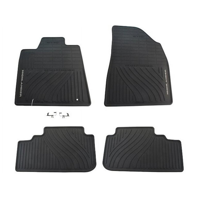 Floor Mat Set 4 Piece Compatible with 2008 2013 Toyota