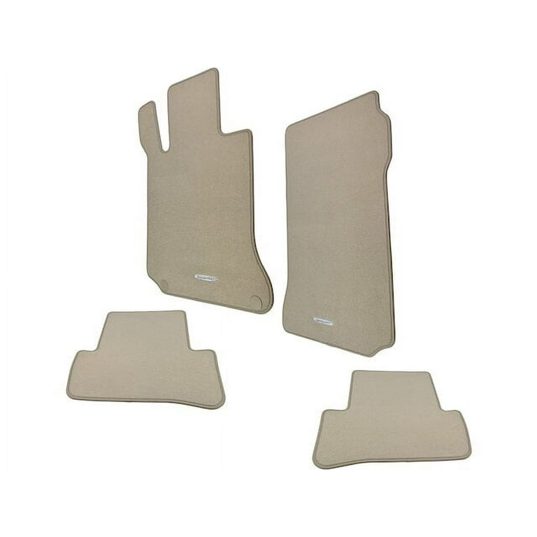 Floor Mat Set 4 Piece Compatible with 2008 2014 Mercedes Benz C300 2009 2010 2011 2012 2013