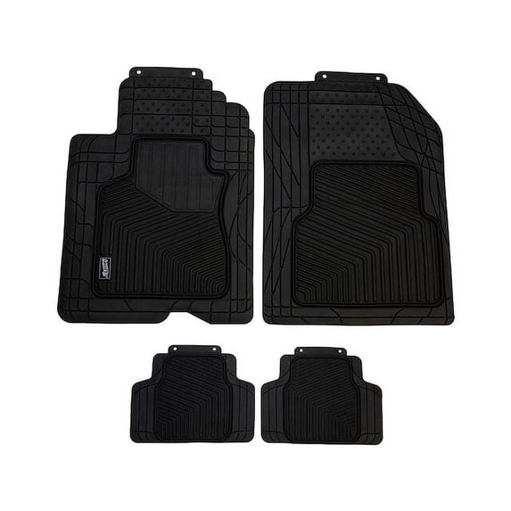 Floor Mat Set 4 Piece - Compatible with 2010 - 2011 Saab 9-3X