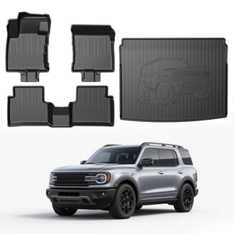 WeatherTech FloorLiner HP For Ford Bronco Sport 2021-2022 – Black, Custom Fit, All-Weather Floor Protection